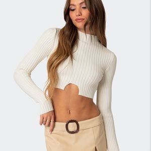 Ediked Bonnie Cropped Sweater